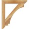 Ekena Millwork Imperial Slat Rough Sawn Bracket, Western Red Cedar, 4"W x 30"D x 34"H BKT04X30X34IMP06RWR - alternate 4